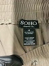 SOHO Apparel Ltd Solid Brown Casual Pants Size M - photo 7