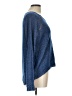 Bisou Bisou Blue Long Sleeve Top Size L - photo 4