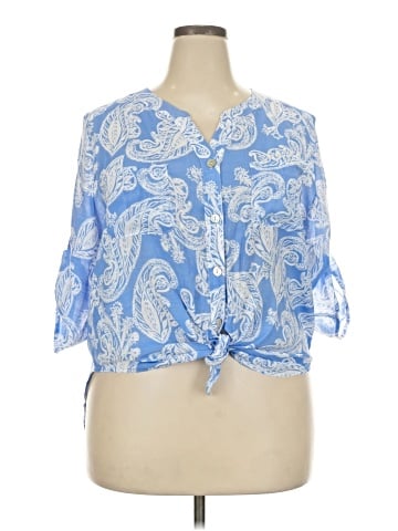 Maeve 3/4 Sleeve Blouse (view 1)