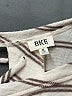 BKE Stripes Ivory Long Sleeve Top Size M - photo 7