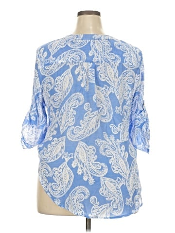 Maeve 3/4 Sleeve Blouse (view 2)