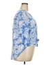 Maeve Blue 3/4 Sleeve Blouse Size XXL (estimated) - photo 4