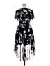 Eliza J 100% Polyester Floral Black Cocktail Dress Size 14 - photo 2
