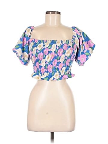 Altar'd State Short Sleeve Blouse (view 1)