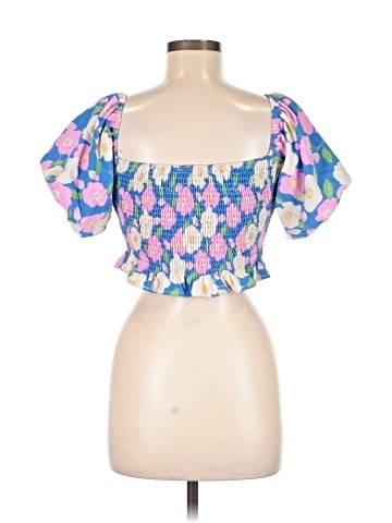 Altar'd State Short Sleeve Blouse (view 2)