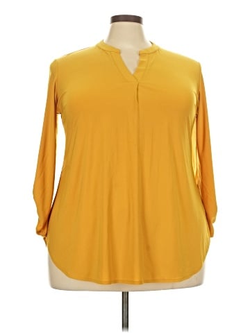 Cato 3/4 Sleeve Blouse (view 1)