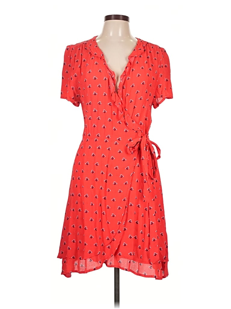 Pre-owned Superdry Casual Dress In Orange