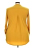 Cato Yellow 3/4 Sleeve Blouse Size 18 - photo 2