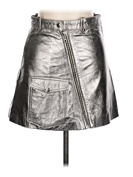 Understated Leather Leather Skirt