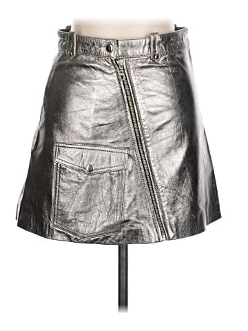 Understated Leather Leather Skirt (view 1)