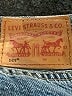 Levi's 100% Cotton Hearts Blue Jeans Size 25 waist - photo 8