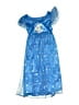 Disney 100% Polyester Stars Blue Dress Size 4 - 5 - photo 1