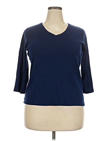 St. John's Bay 3/4 Sleeve T-Shirt (view 1)