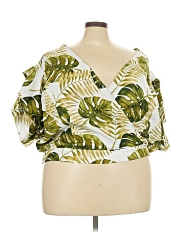 Ashley Stewart 3/4 Sleeve Blouse (view 1)