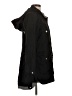 French Connection Black Raincoat Size S - photo 4
