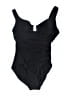 Miraclesuit Solid Black One Piece Swimsuit Size 12 - photo 1
