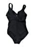 Miraclesuit Solid Black One Piece Swimsuit Size 12 - photo 2