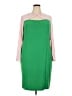 Kasper Color Block Green Casual Dress Size XXL - photo 1