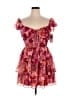 City Studio 100% Polyester Paisley Pink Cocktail Dress Size XL - photo 1