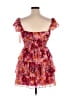 City Studio 100% Polyester Paisley Pink Cocktail Dress Size XL - photo 2