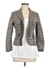 BCBGMAXAZRIA Checkered-gingham Gray Blazer Size M - photo 1