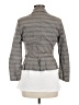 BCBGMAXAZRIA Checkered-gingham Gray Blazer Size M - photo 2