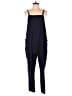 Quince Solid Blue Jumpsuit Size L - photo 1