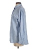 Reformation Stripes Blue Long Sleeve Button-Down Shirt Size XS - photo 5