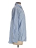 Reformation Stripes Blue Long Sleeve Button-Down Shirt Size XS - photo 4