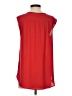 J.Crew 100% Polyester Red Sleeveless Blouse Size 2 - photo 2