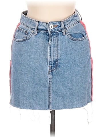 Zara TRF Denim Skirt (view 1)