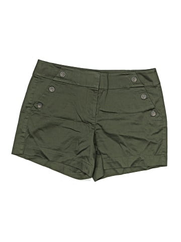 White House Black Market Khaki Shorts (view 1)