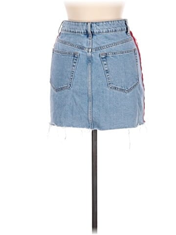 Zara TRF Denim Skirt (view 2)