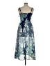 Noctflos Paisley Blue Casual Dress Size XL - photo 2