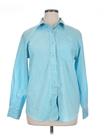 Foxcroft Long Sleeve Button-Down Shirt (view 1)