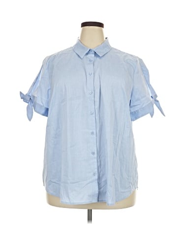 Roz & Ali Short Sleeve Blouse (view 1)