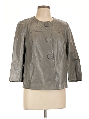 Vince. Leather Jacket (view 1)