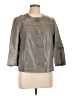 Vince. 100% Leather Gray Leather Jacket Size L - photo 1
