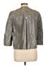 Vince. 100% Leather Gray Leather Jacket Size L - photo 2