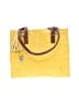Brighton 100% Leather Yellow Leather Tote One size - photo 1