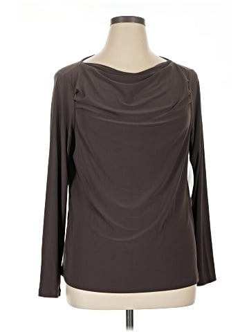 Attitudes by Renee Long Sleeve Blouse (view 1)