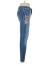a.n.a. A New Approach Floral Blue Jeans Size 6 - photo 4