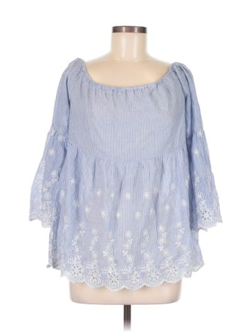 Entro 3/4 Sleeve Blouse (view 1)