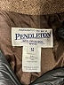 Pendleton 100% Wool Tweed Brown Wool Coat Size 12 Petite - photo 6