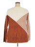 Maurices 100% Acrylic Color Block Brown Pullover Sweater Size XXL - photo 2