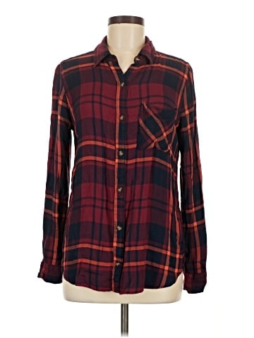 Abercrombie & Fitch Long Sleeve Button-Down Shirt (view 1)