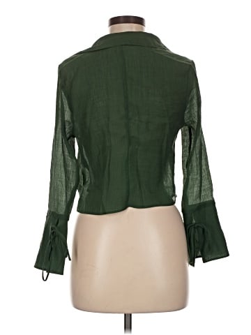 Topshop 3/4 Sleeve Blouse (view 2)
