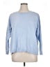 J.Jill Solid Blue Pullover Sweater Size XL - photo 1