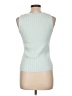 August Silk Teal Sweater Vest Size L (petite) - photo 2