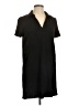 Lanston Solid Black Casual Dress Size L - photo 1